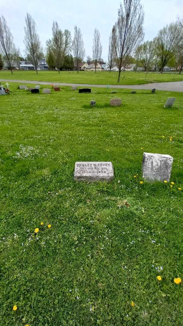 Wesley M. Dewey's grave. Photo 1