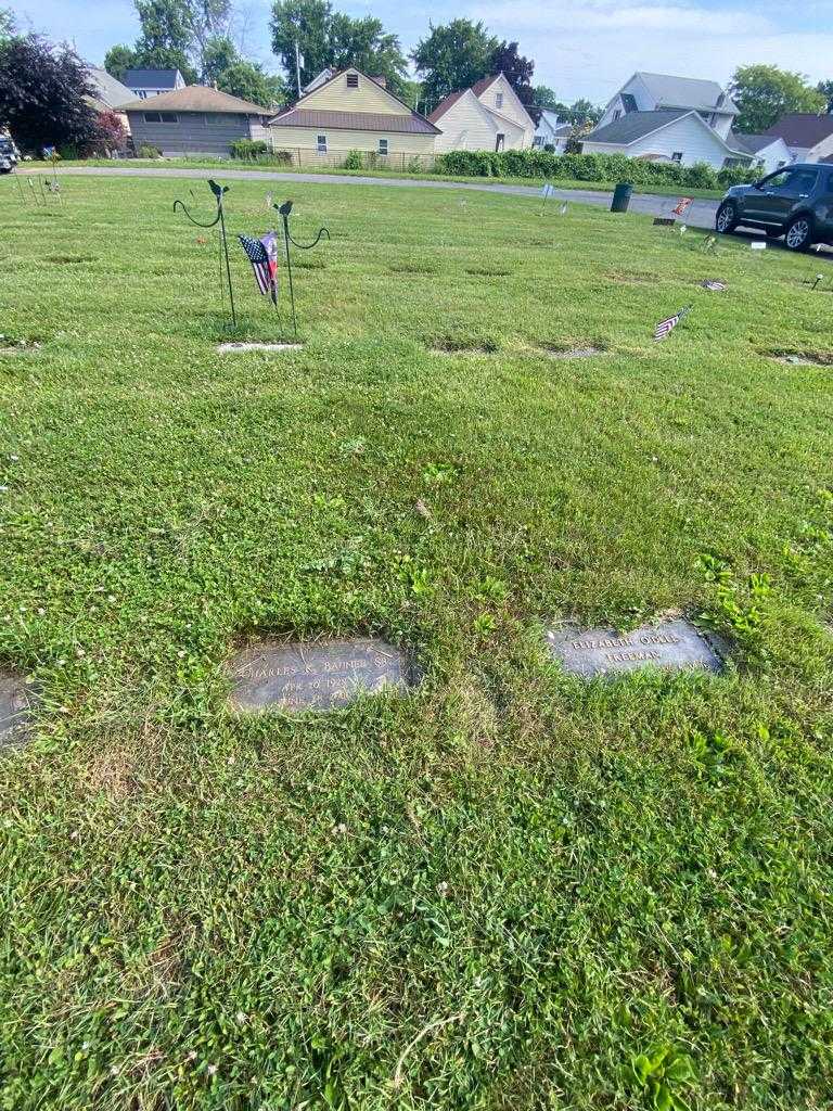 Charles K. Baunee Senior's grave. Photo 1