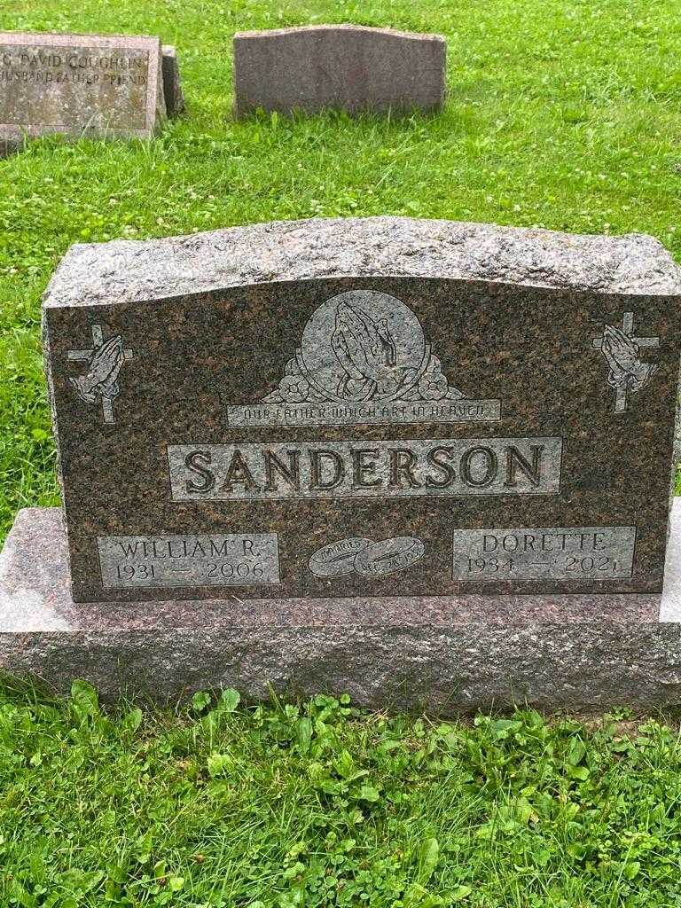 William R. Sanderson's grave. Photo 3