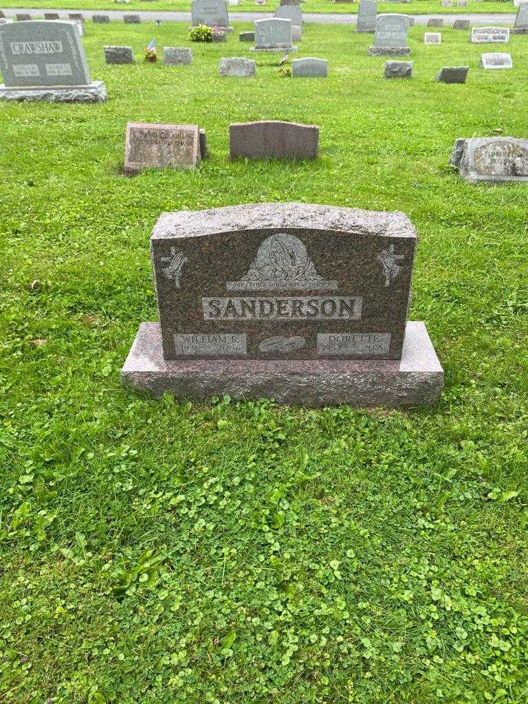 William R. Sanderson's grave. Photo 2