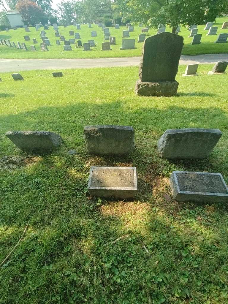 John H. Knobel's grave. Photo 1