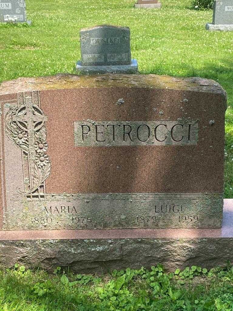 Luigi Petrocci's grave. Photo 3