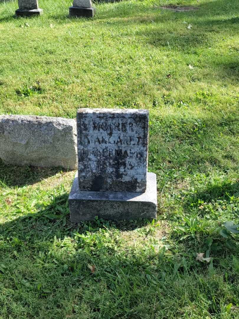 Margaret Habermann's grave. Photo 2