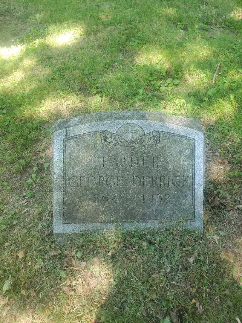 George Derrick's grave. Photo 2