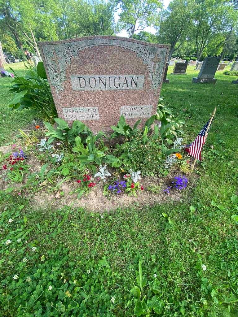 Margaret M. Donigan's grave. Photo 1