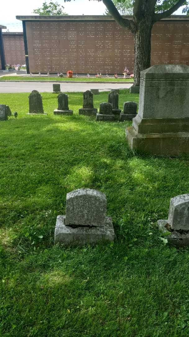 Hattie E. Miller's grave. Photo 2