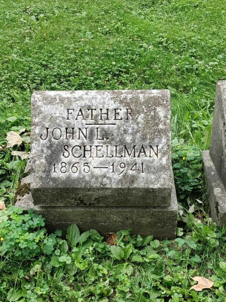 John L. Schellman's grave. Photo 3