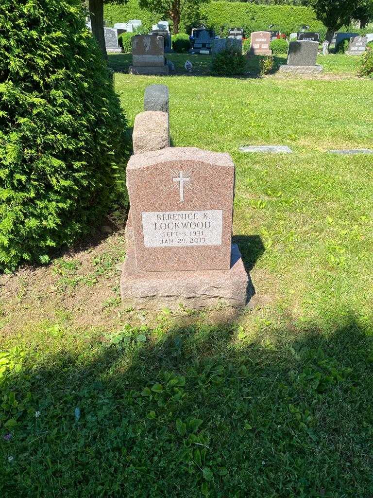 Berenice K. Lockwood's grave. Photo 2