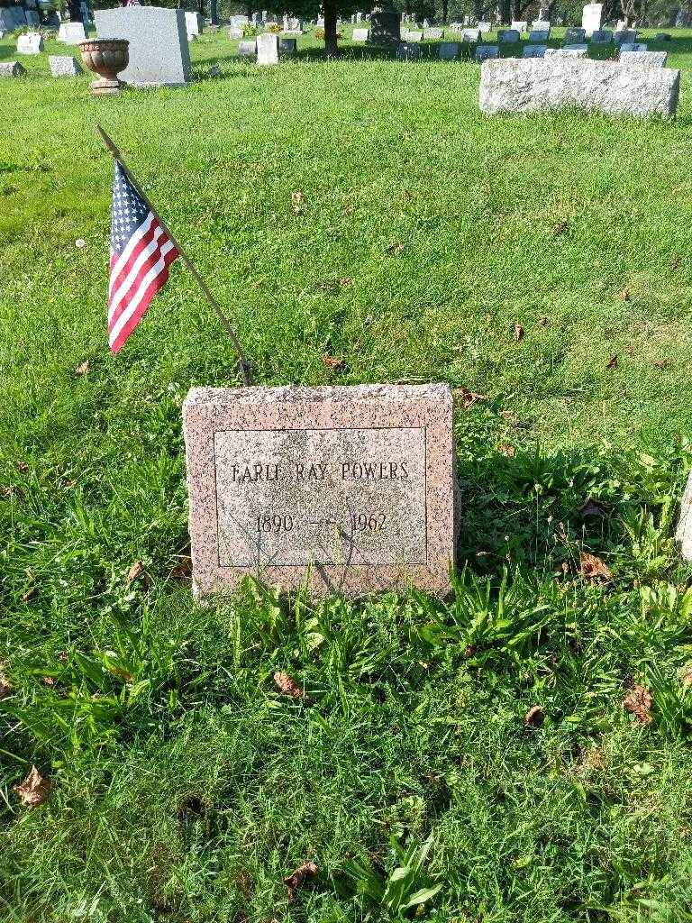 Earle Ray Powers's grave. Photo 1