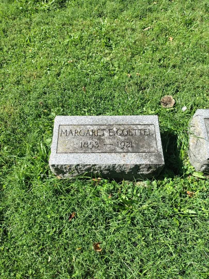 Margaret E. Goettel's grave. Photo 2