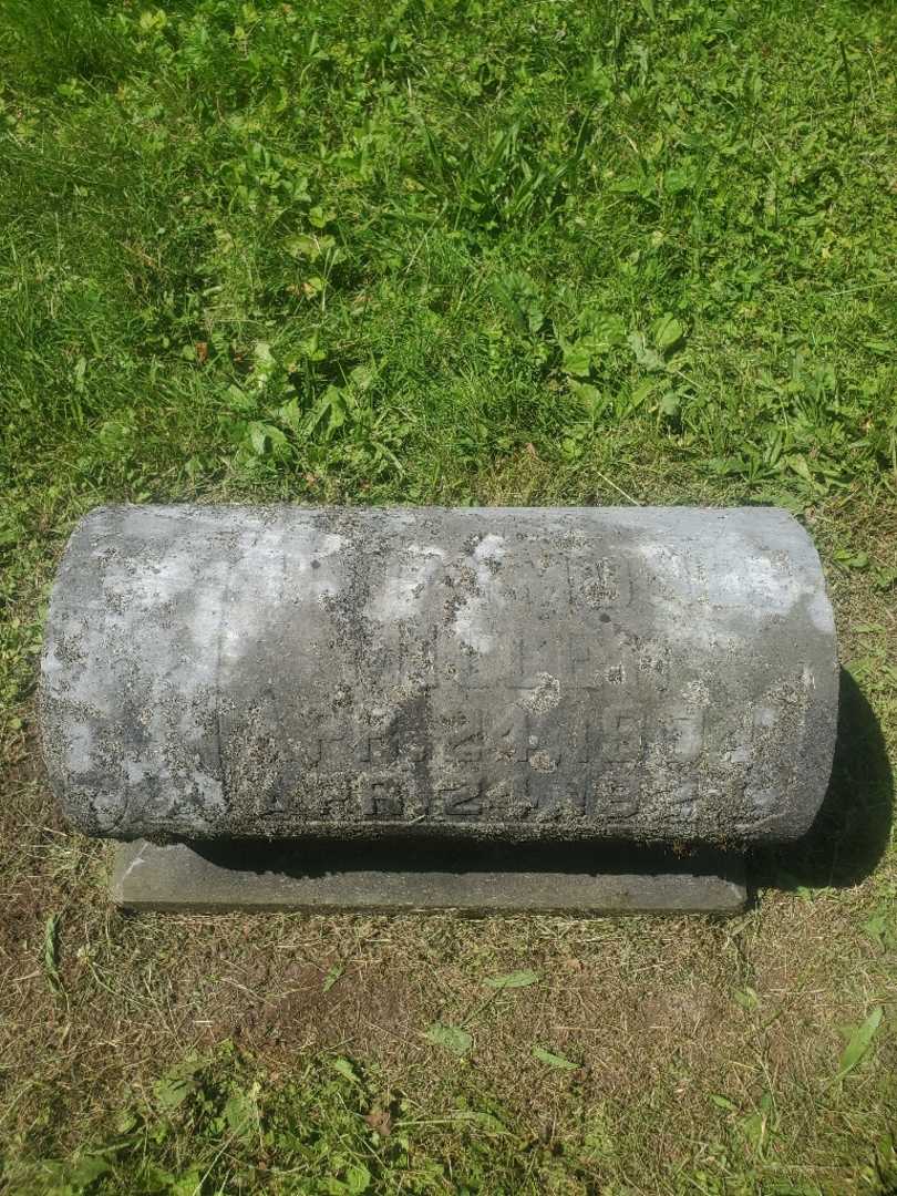 Herbert R. Miller's grave. Photo 3