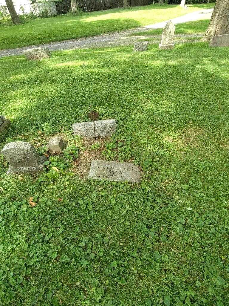 Henry Peter Kratz's grave. Photo 1