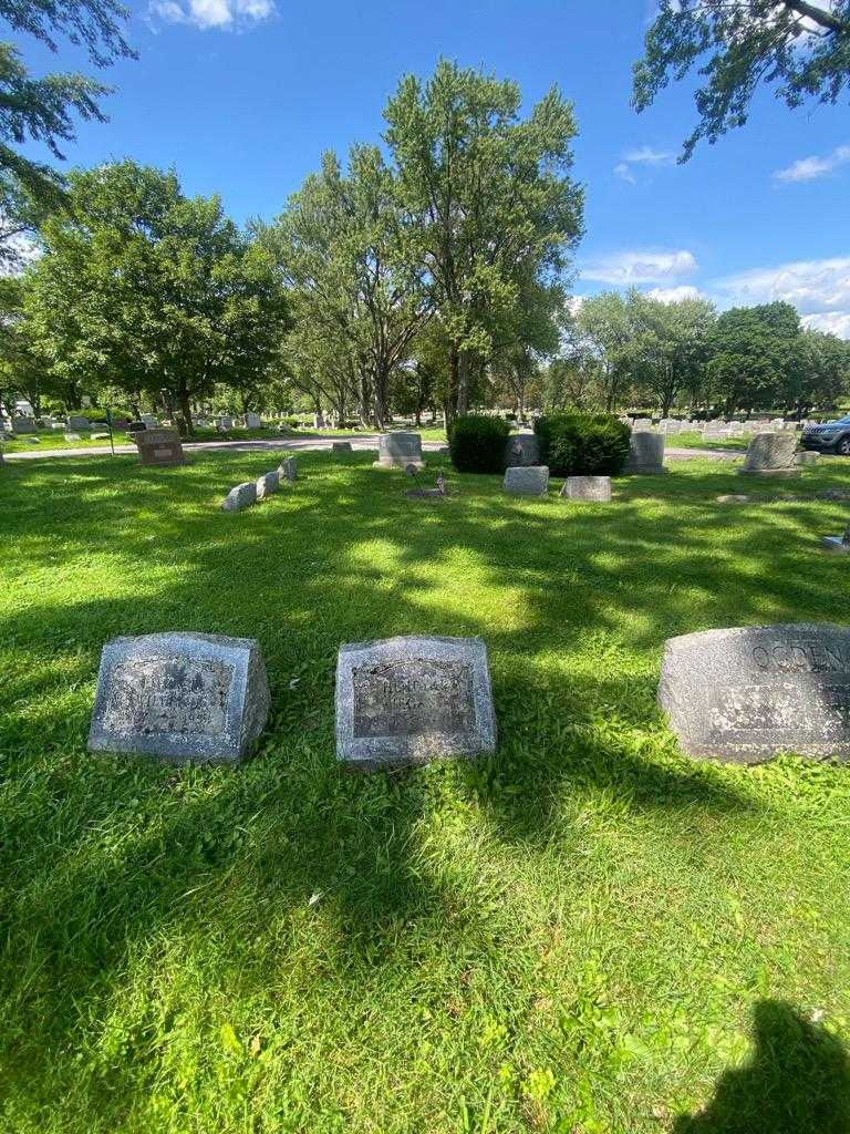 Henry J. Wiegand's grave. Photo 1