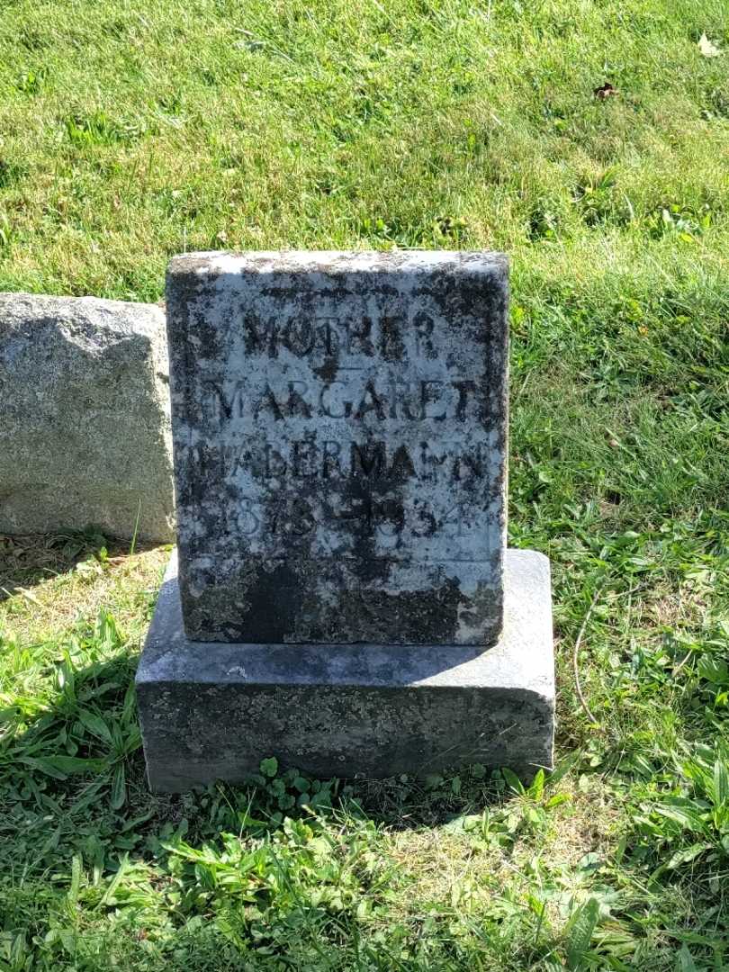 Margaret Habermann's grave. Photo 3