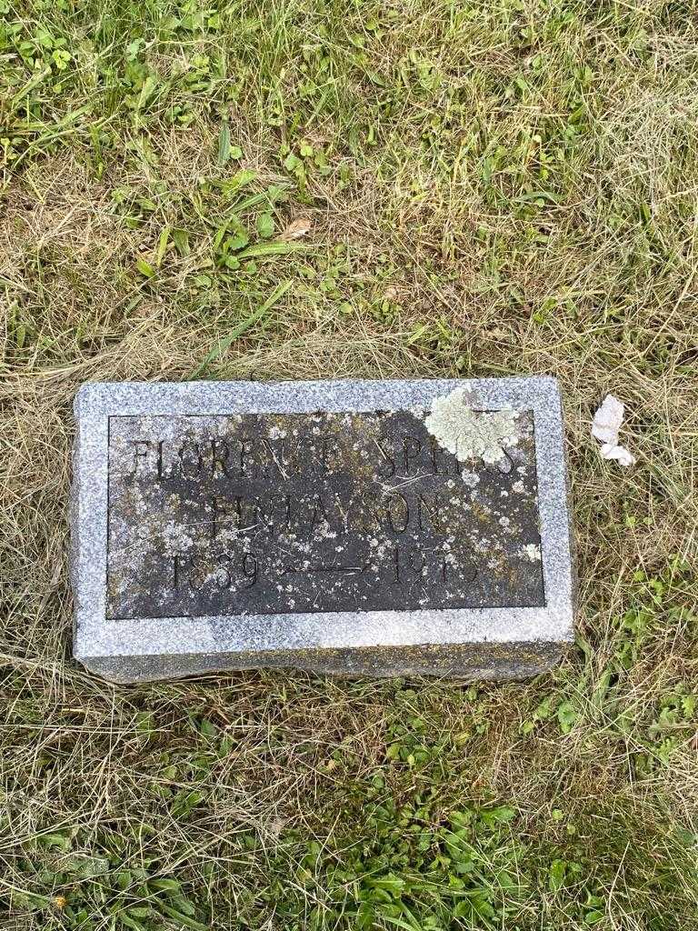 Florence Speirs Finlayson's grave. Photo 3