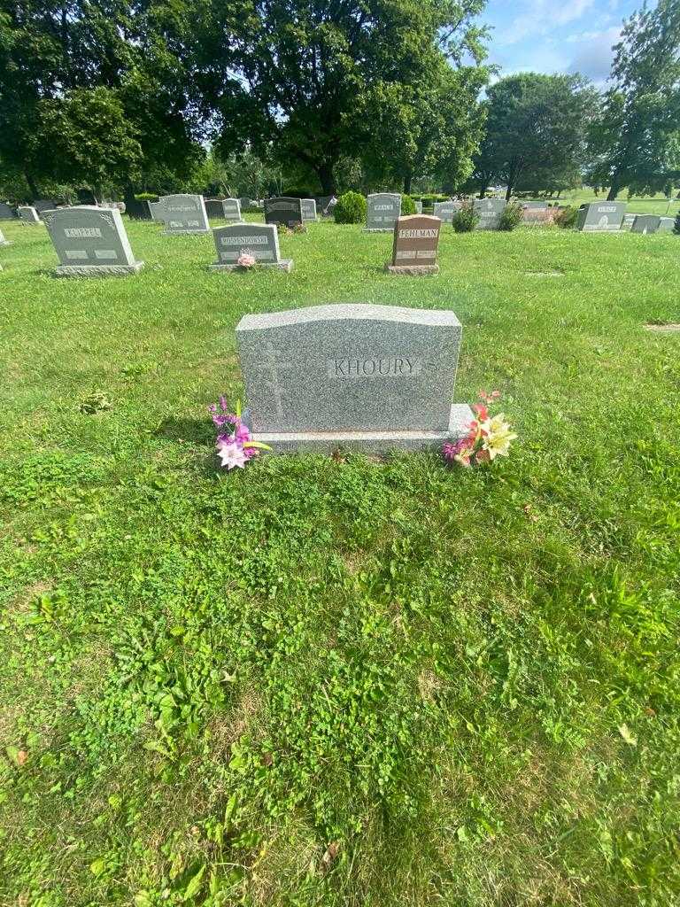 Rosa Khoury's grave. Photo 1