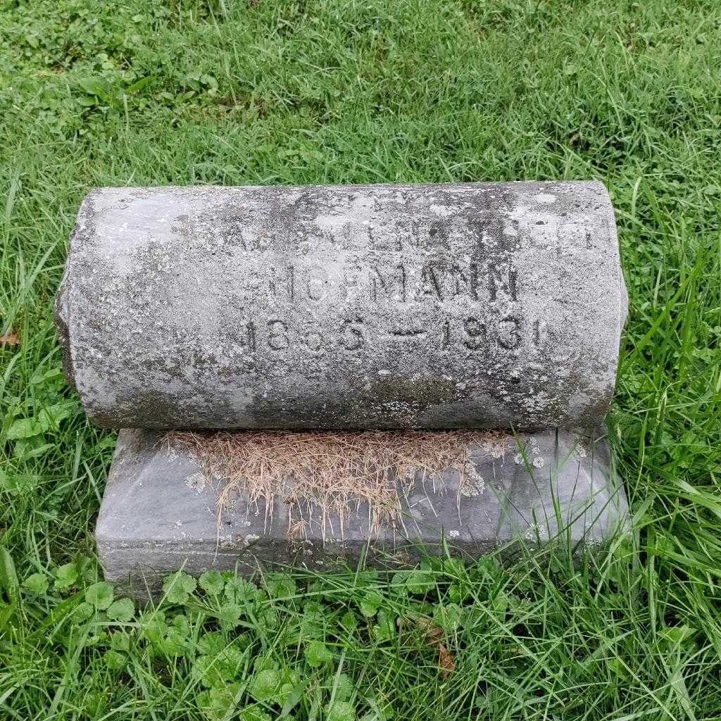 Magdalene T. Hofmann's grave. Photo 2