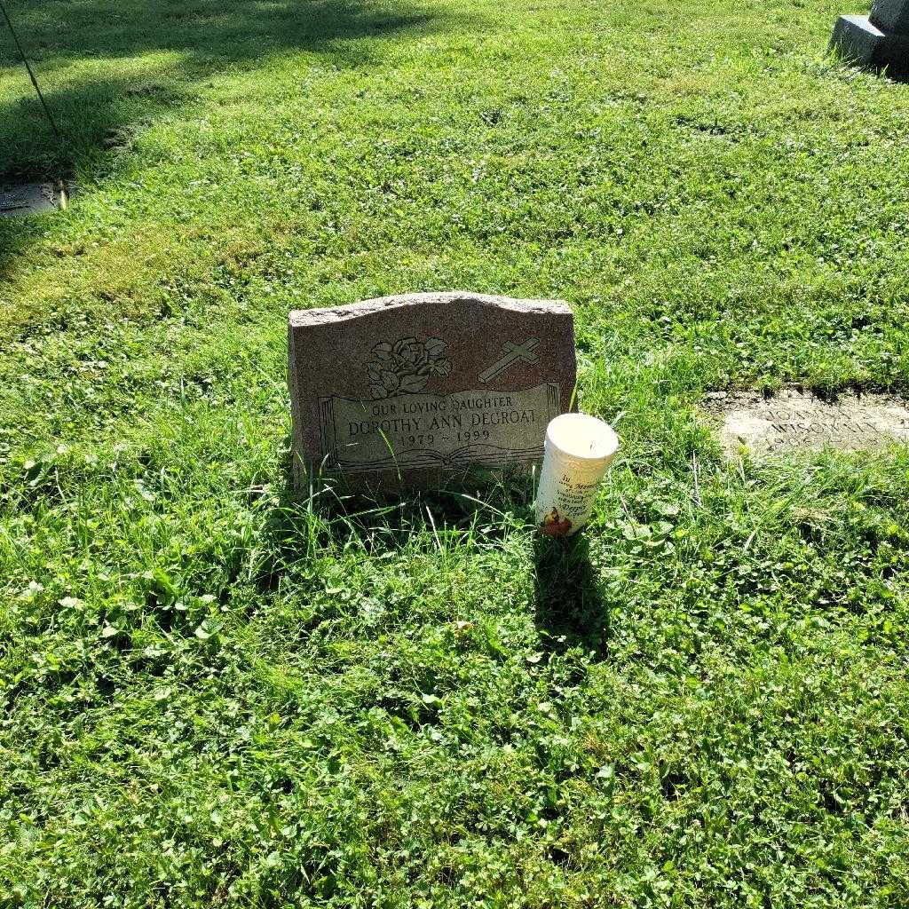 Dorothy Ann Degroat's grave. Photo 3