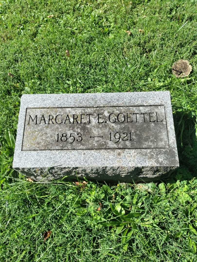 Margaret E. Goettel's grave. Photo 3