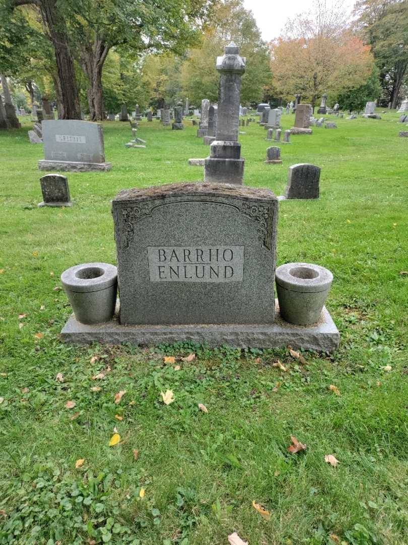 Anna Barrho's grave. Photo 4