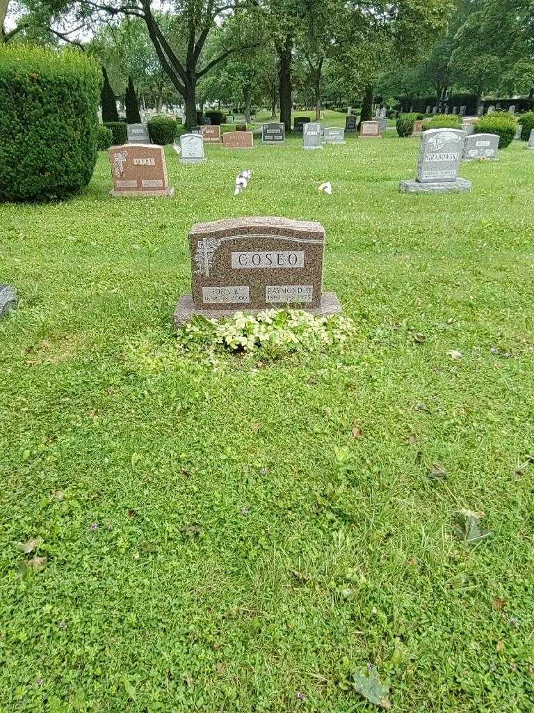 Iona E. Coseo's grave. Photo 1
