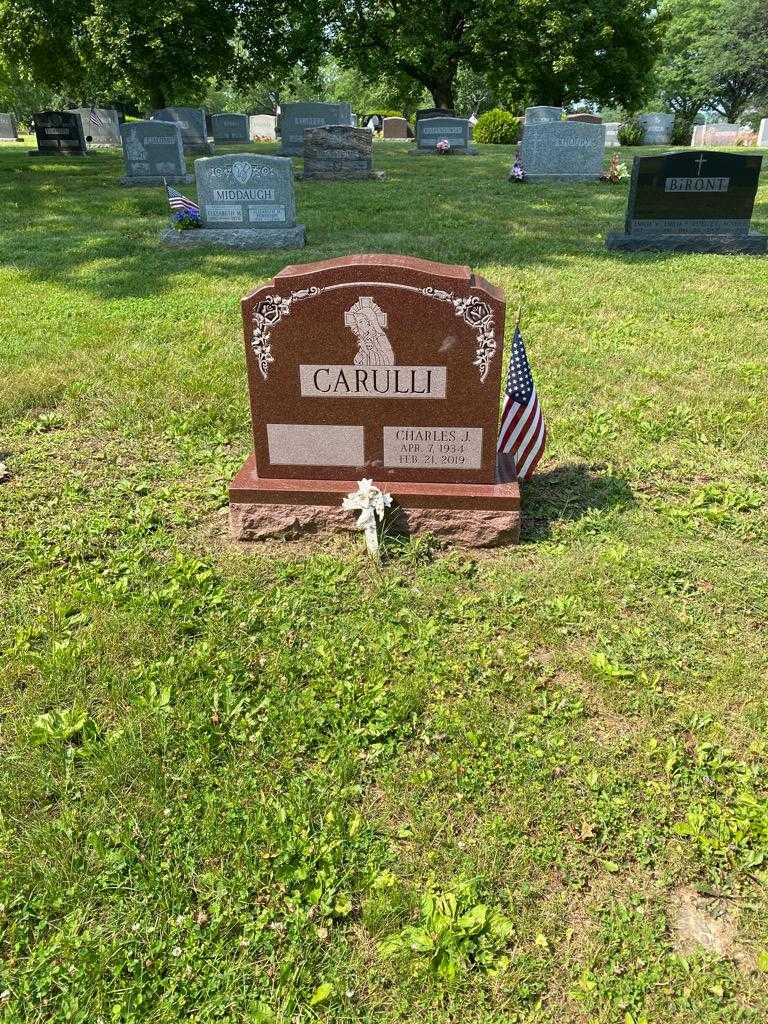 Charles J. Carulli's grave. Photo 3