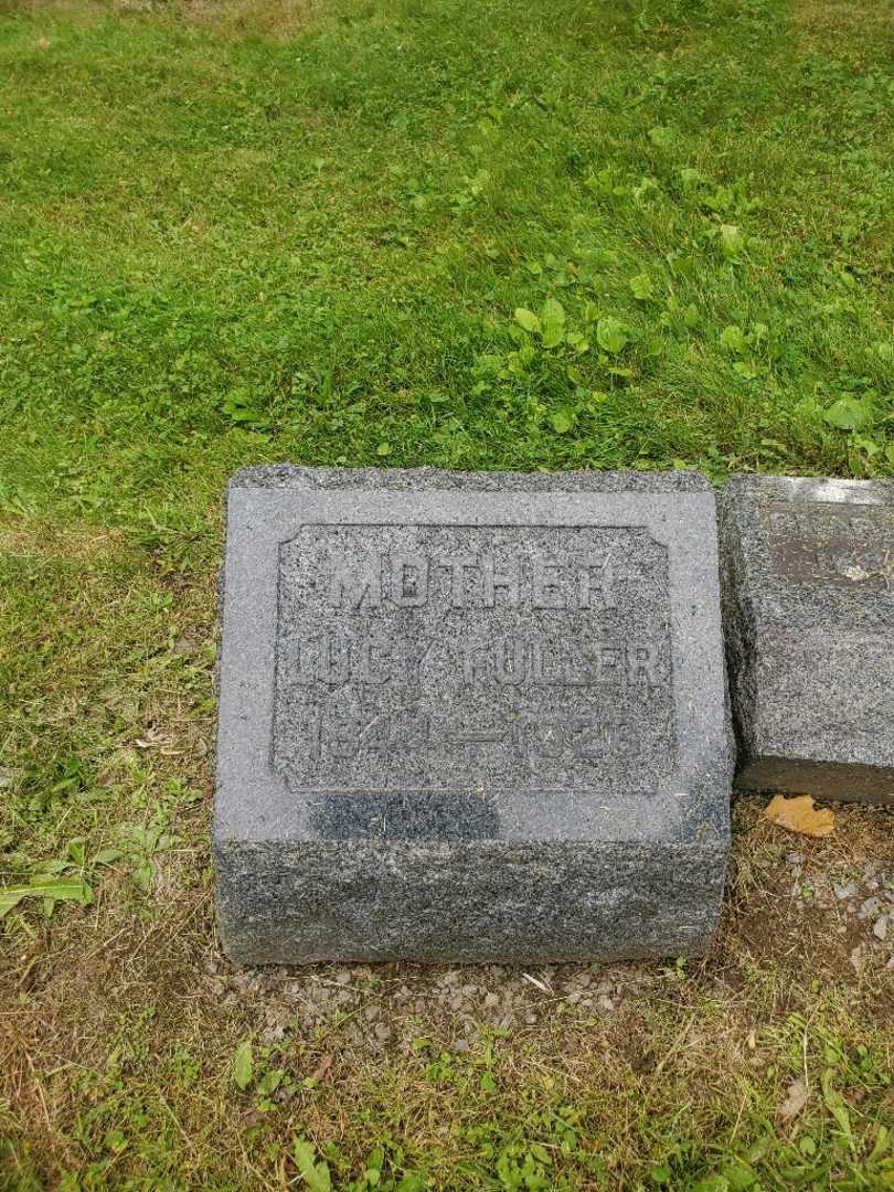 Lucy Fuller's grave. Photo 2