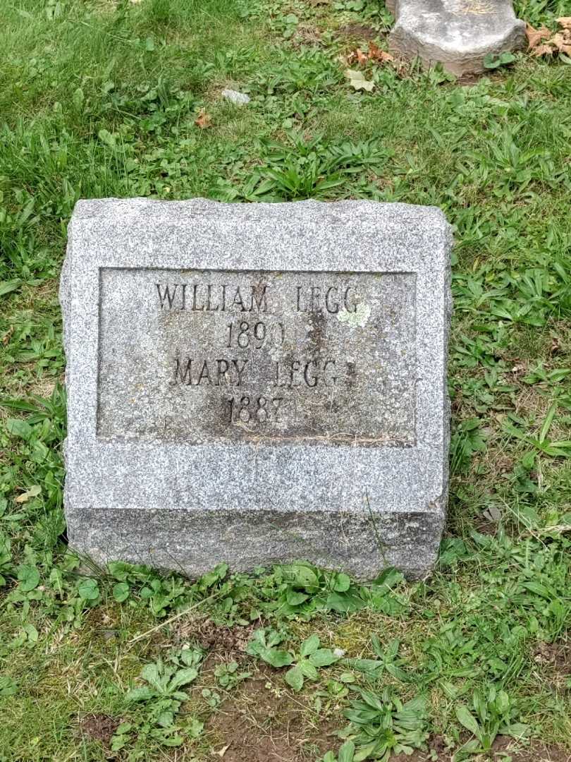 Mary Ann Legg's grave. Photo 3