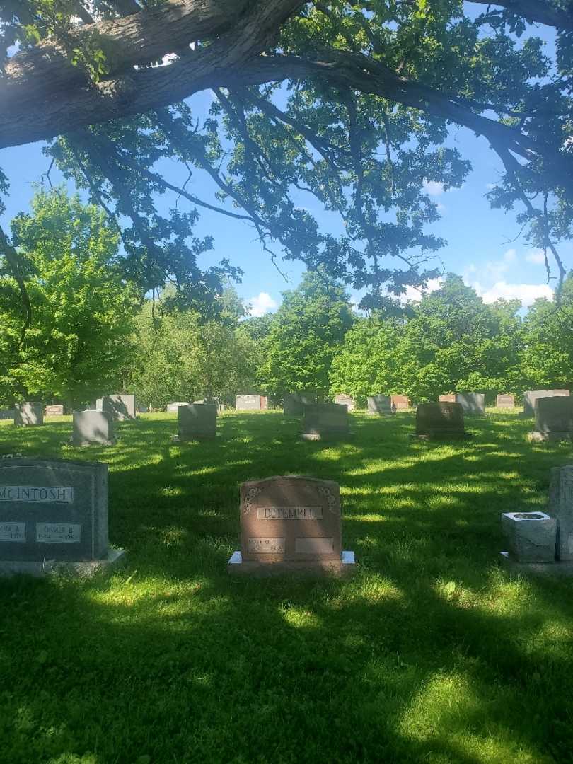 Margaret C. DeTemple Campbell's grave. Photo 1
