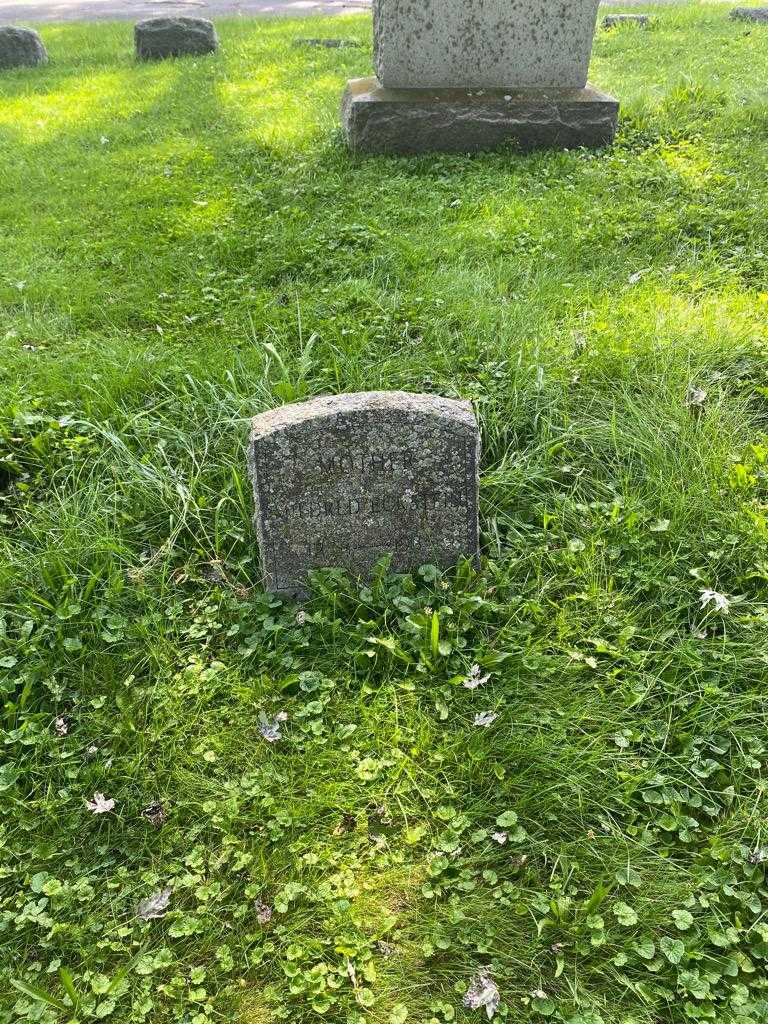 Mildred Eckstein's grave. Photo 2