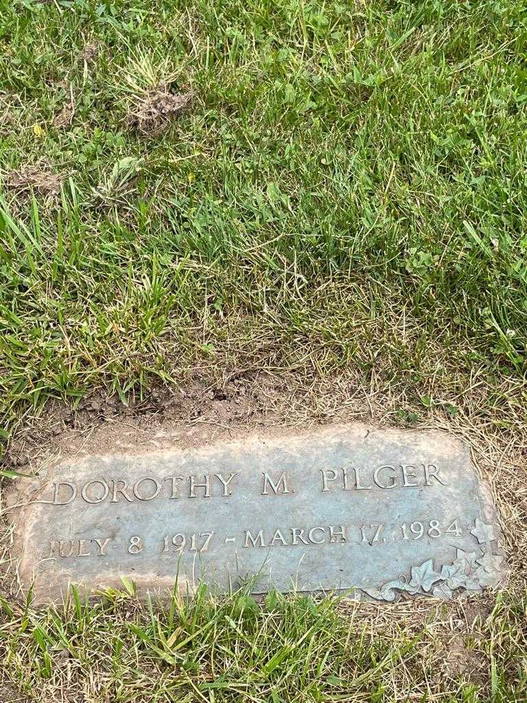 Dorothy M. Pilger's grave. Photo 3