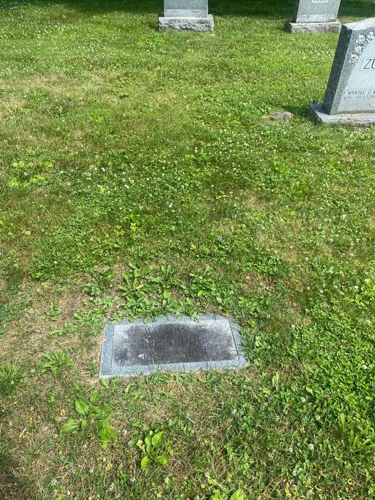 William P. Friedrich's grave. Photo 2