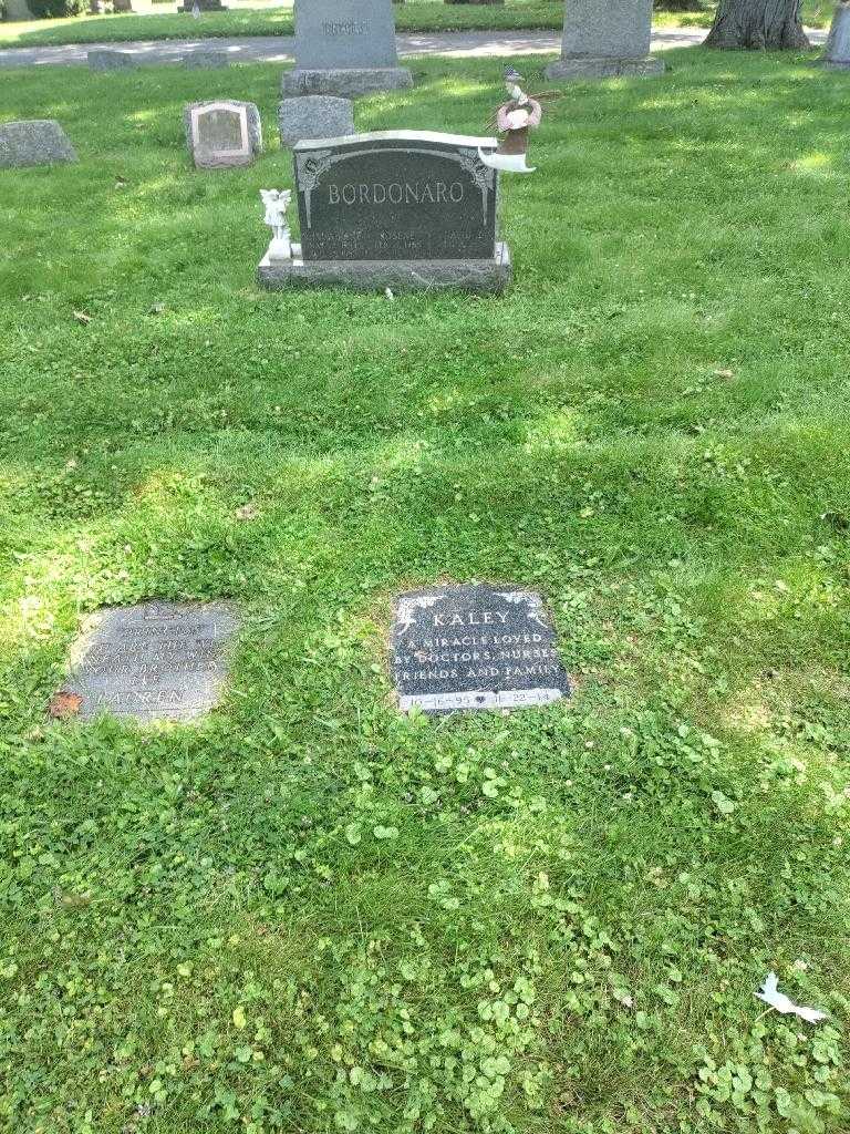Kaley Bordonaro's grave. Photo 1