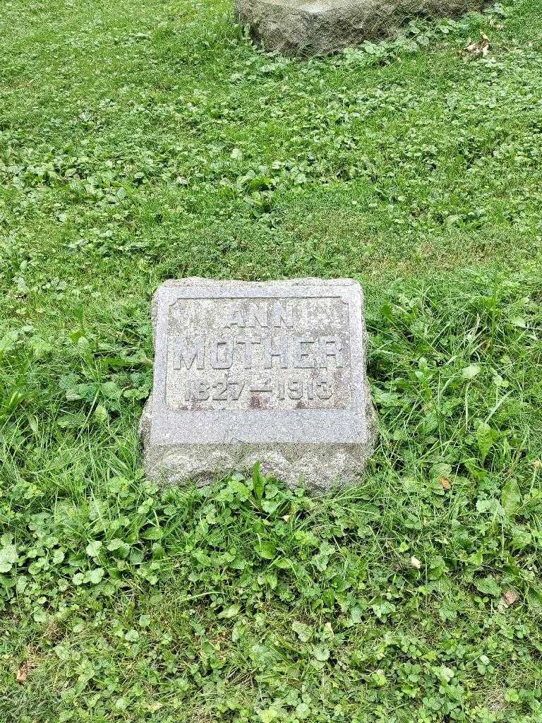 Anna Chamberlain's grave. Photo 2