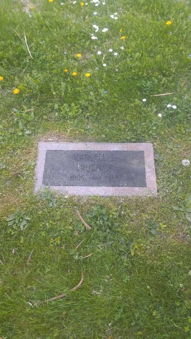 Marcell L. Trushaw's grave. Photo 3