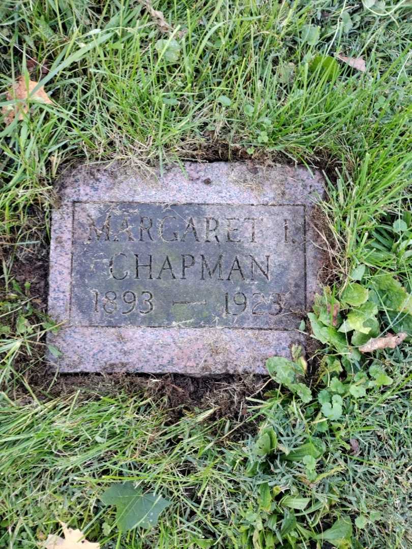 Margaret I. Chapman's grave. Photo 3