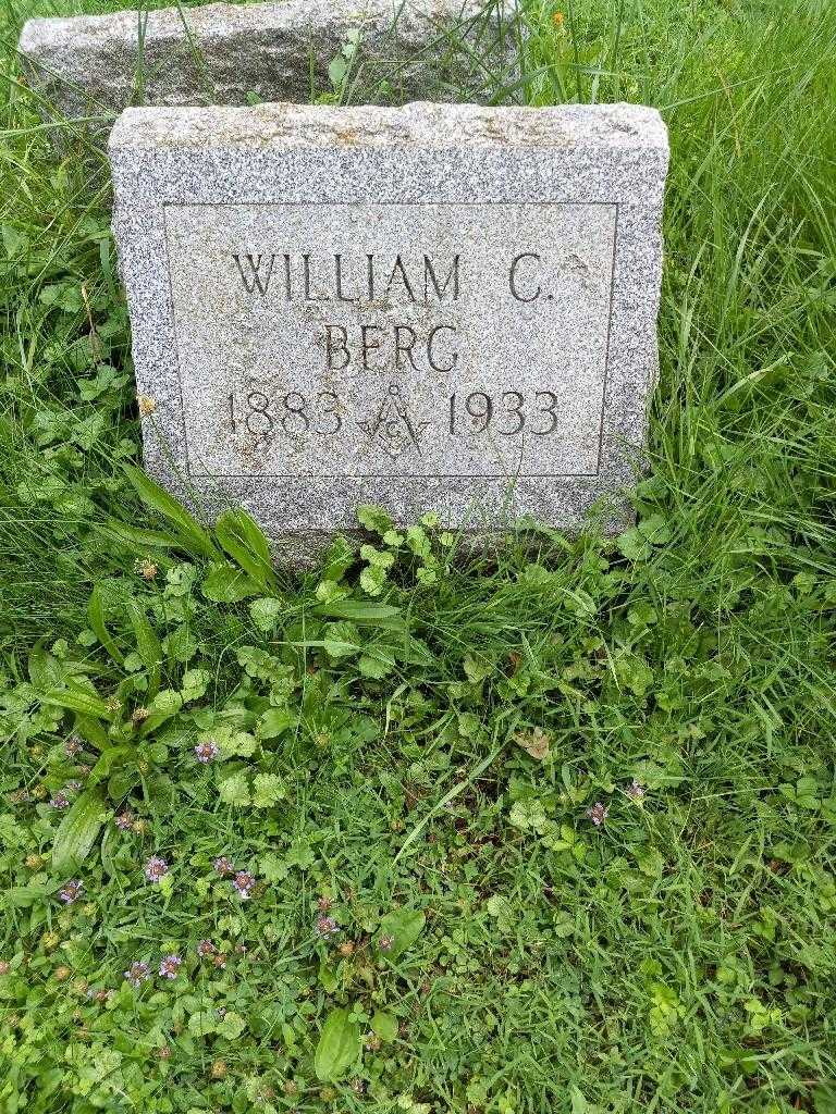 William C. Berg's grave. Photo 3