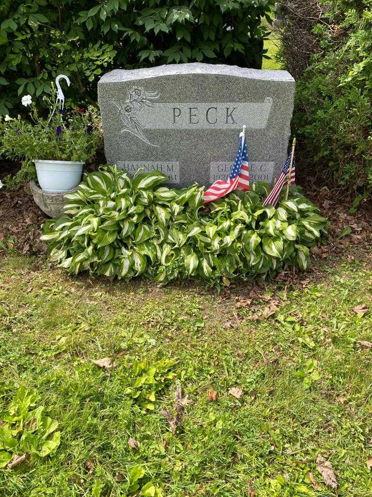 George C. Peck's grave. Photo 2