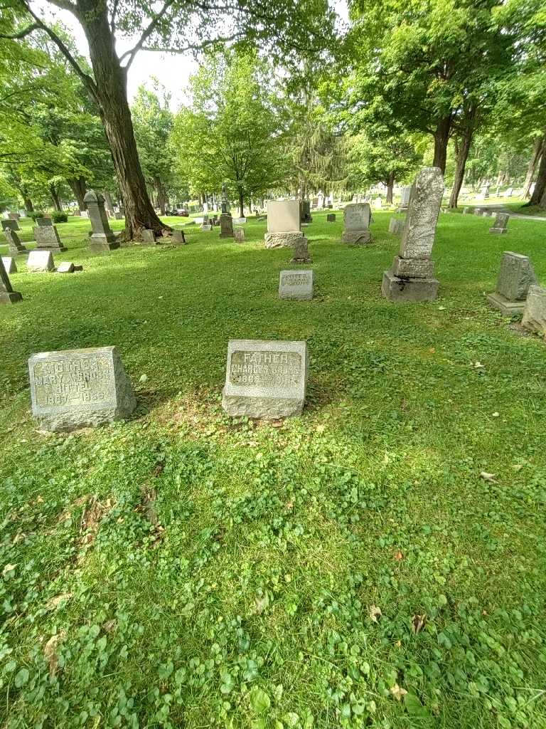 Charles J. Gross's grave. Photo 1