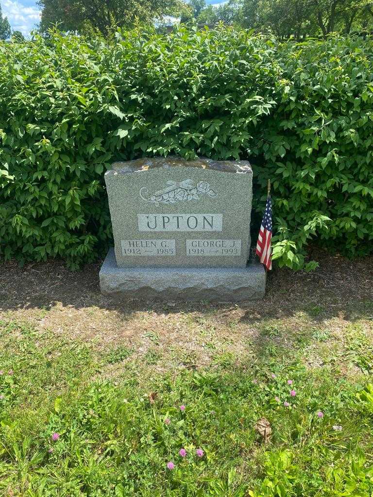 George J. Upton's grave. Photo 2