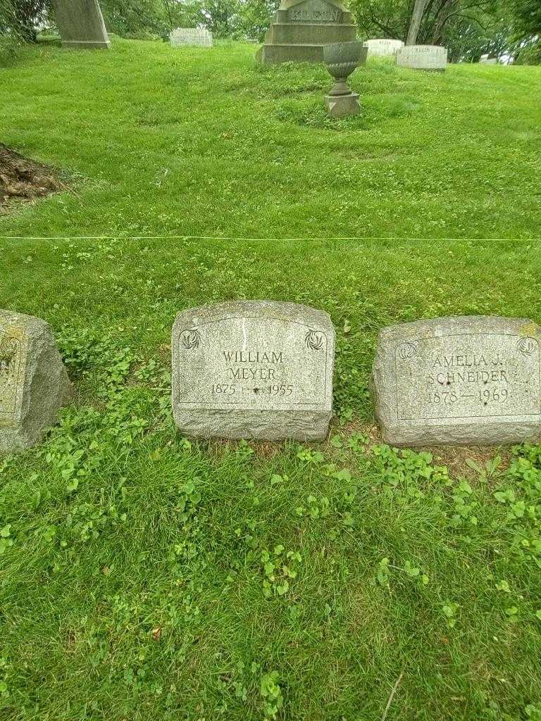 William Meyers's grave. Photo 1