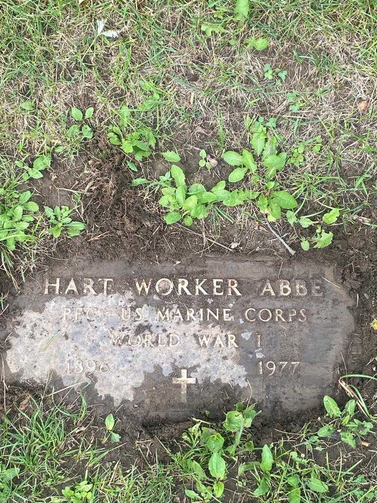 Hart Worker Abbe's grave. Photo 2