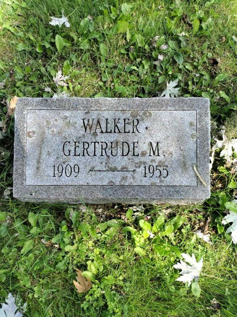 Gertrude M. Walker Covey's grave. Photo 3