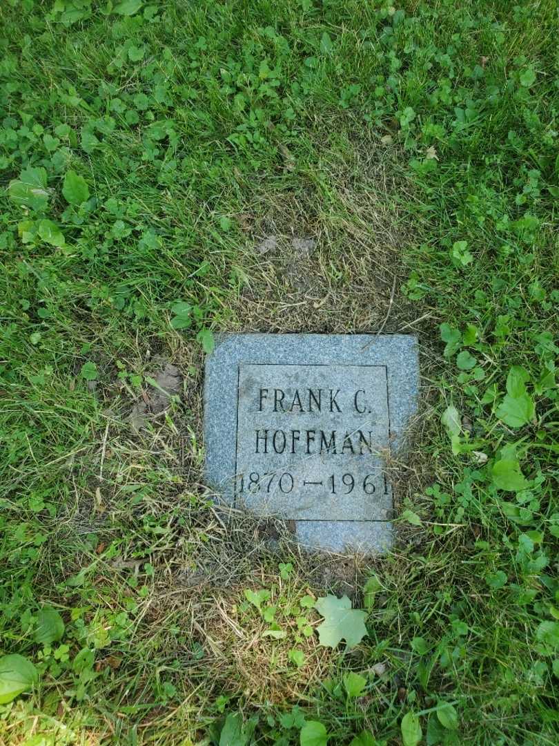 Frank C. Hoffman's grave. Photo 3