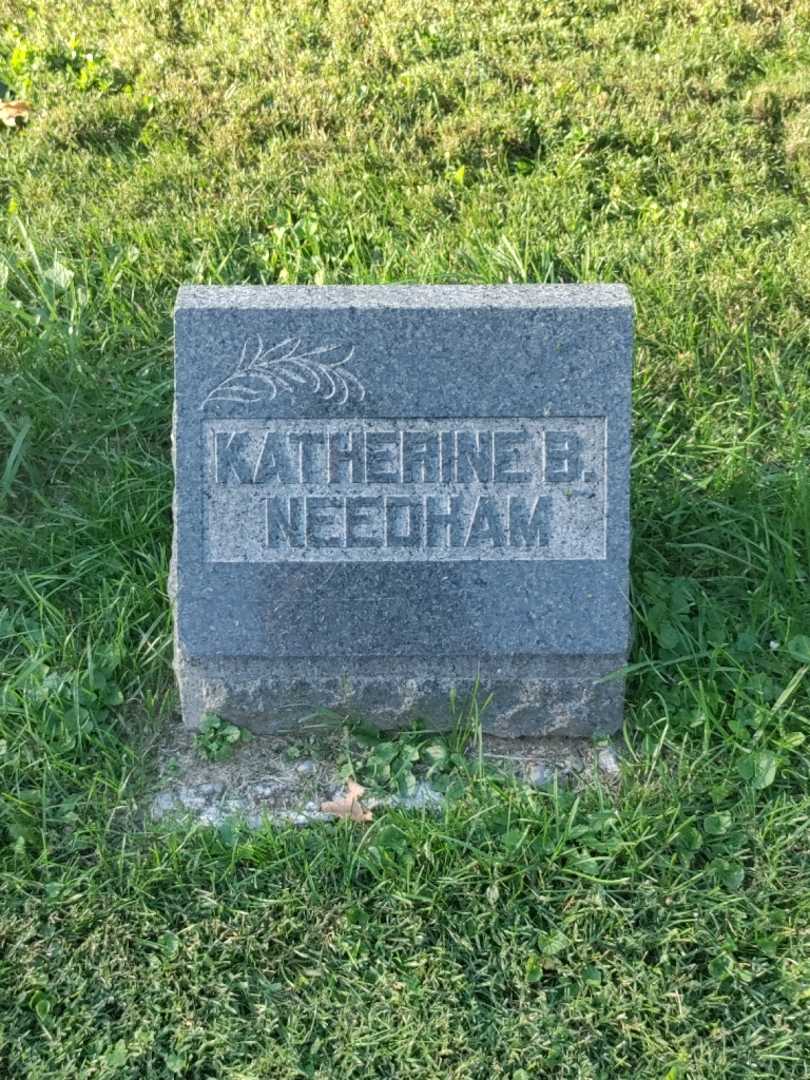 Katherine B. Needham's grave. Photo 1