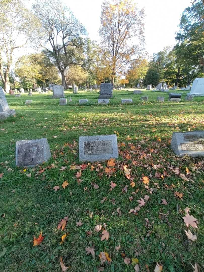 Harold J. Fix's grave. Photo 1