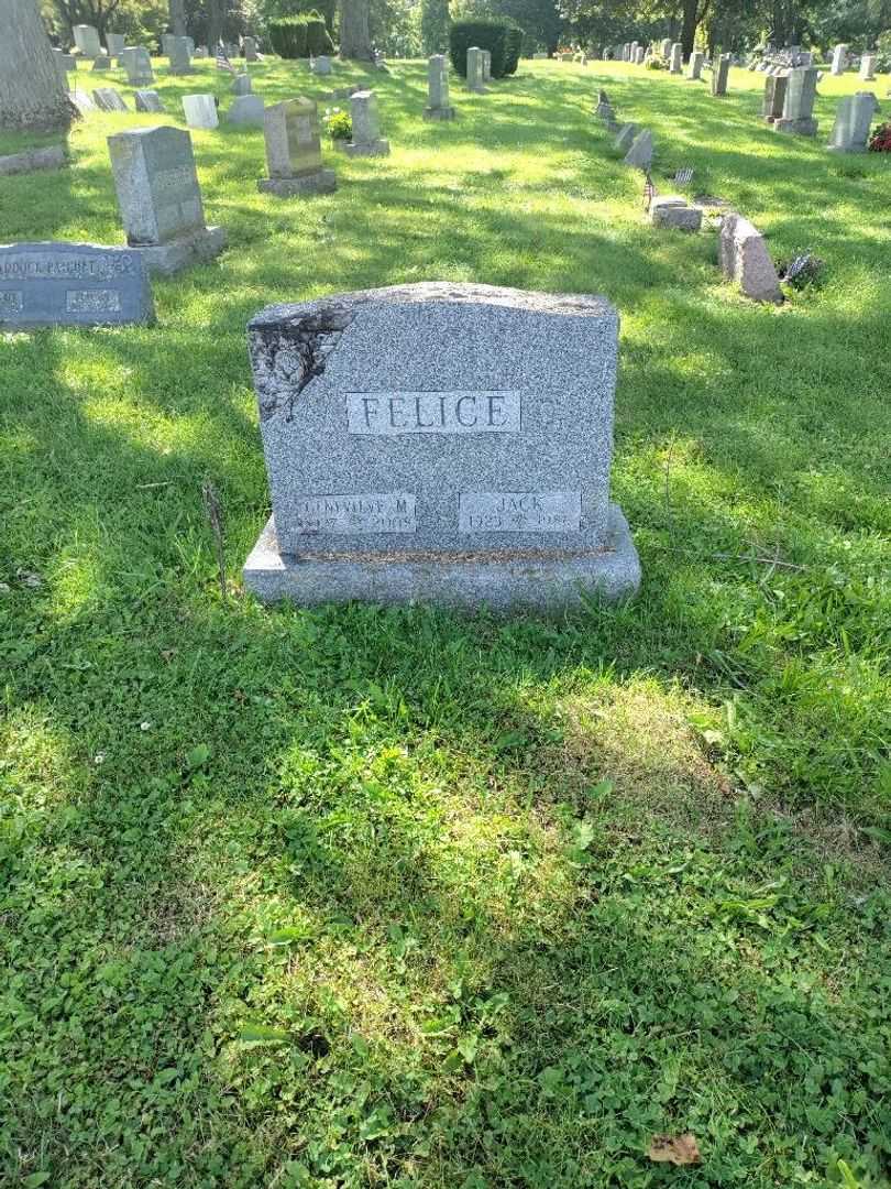 Jack Felice's grave. Photo 3