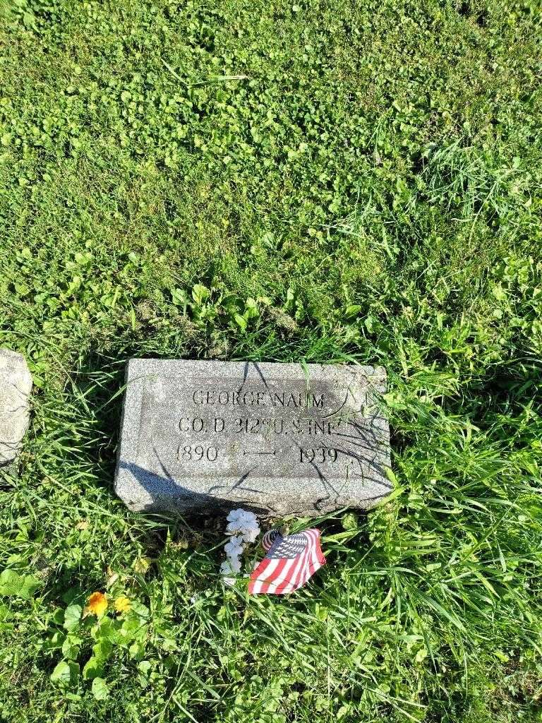 George Naum's grave. Photo 2