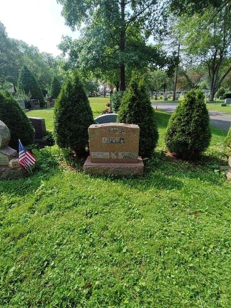 Frank Cesta's grave. Photo 1