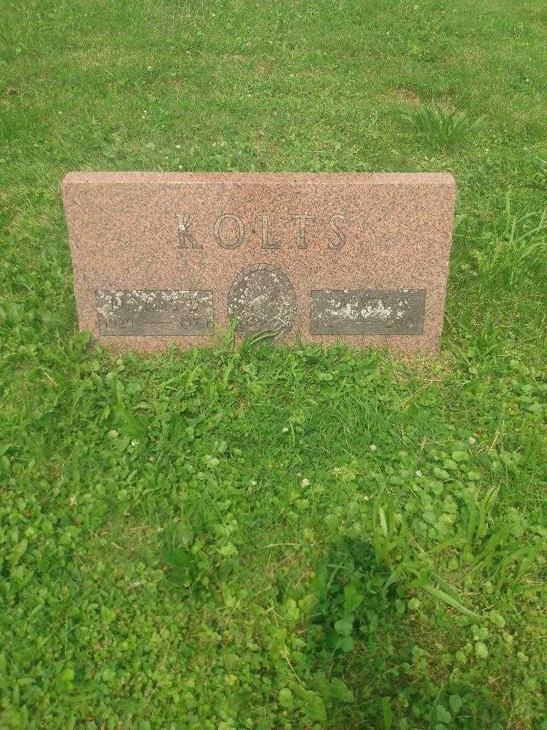 Harvey S. Kolts's grave. Photo 1